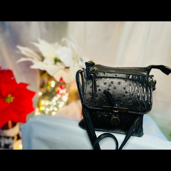 Black Print Shoulder Bag - Picture 4 of 5